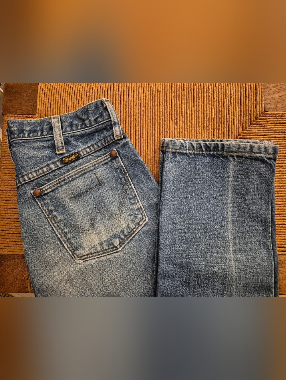 Vintage Wrangler Jeans (Mens tag 30x34) Original Fit Cowboy Cut 13MWZ